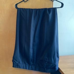 Perry Ellis Portfolio 36x32 Black Dress Pants